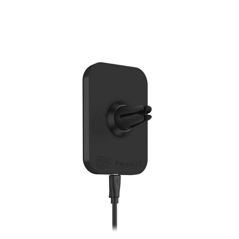 mophie Wireless Charging Car Vent Mount for mophie cases with Charge Force wireless power – Black