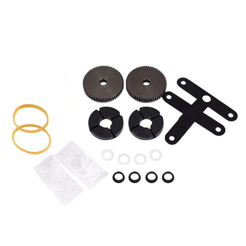 51072-54 Headlight Headlamp Motor Repair Kit with Fix Brass Gear Compatible with 2000-2004 Chevy Corvette C5 1993-2002 Pontiac Firebird Trans Am 1992-1994 Sunbird 1991-1996 Saturn headlight motor