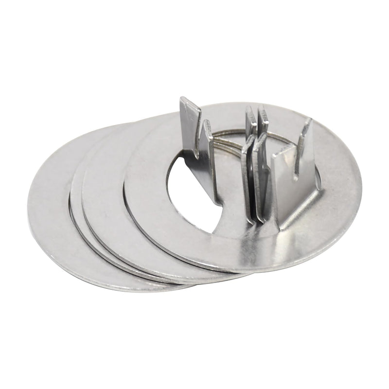 4PCS Trailer Wheel Spindle Washer Compatible with EZ Lube Axles 2000-7000 Lbs Rep Spindle Tang Washer, 1" ID