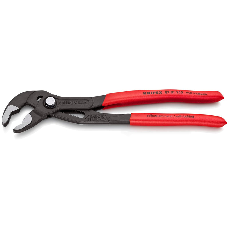  [AUSTRALIA] - KNIPEX Tools 87 01 250 Cobra Water Pump Pliers,10-Inch 10 inches