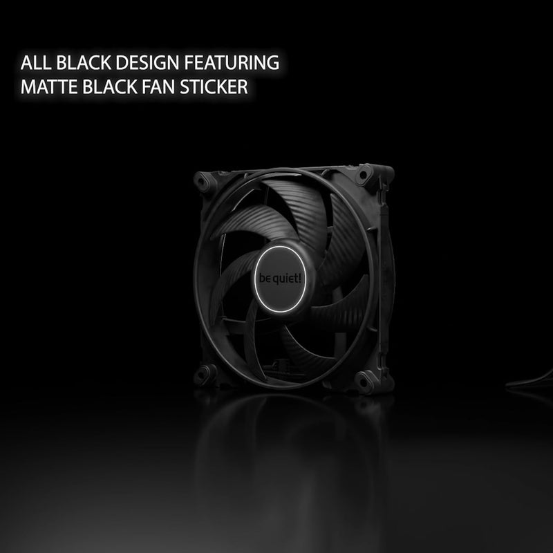 be quiet! Silent Wings Pro 4 120mm PWM 3000 RPM Premium Low Noise Cooling Fan | 4-Pin | BL098 Black PWM Pro Version