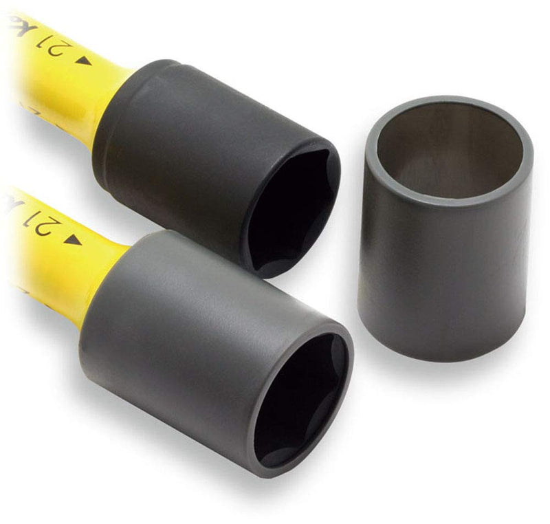 Ko-ken 14201M 1/2 Sq. Dr. Wheel Nut Socket 3 piece Set, 17-21mm, 6 point Thin Wall and Color Coded by Size
