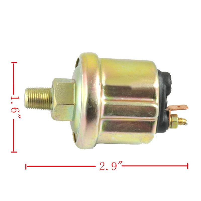 ESUPPORT Car 2" 52mm Oil Press Gauge Meter Pressure Automotive