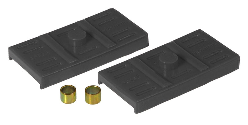 Prothane 7-1705-BL Black Rear Lower Mono Leaf Spring Pad Kit