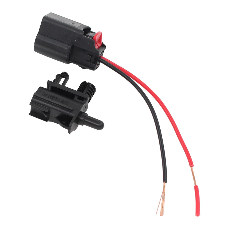 MOTOKU A/C Ambient Air Temperature Sensor with Connector Pigtail Wire Harness for Lincoln Navigator Nautilus MKZ MKX MKT MKC for Ford Transit Taurus Flex Escape Bronco Fusion Fiesta Ranger Explorer