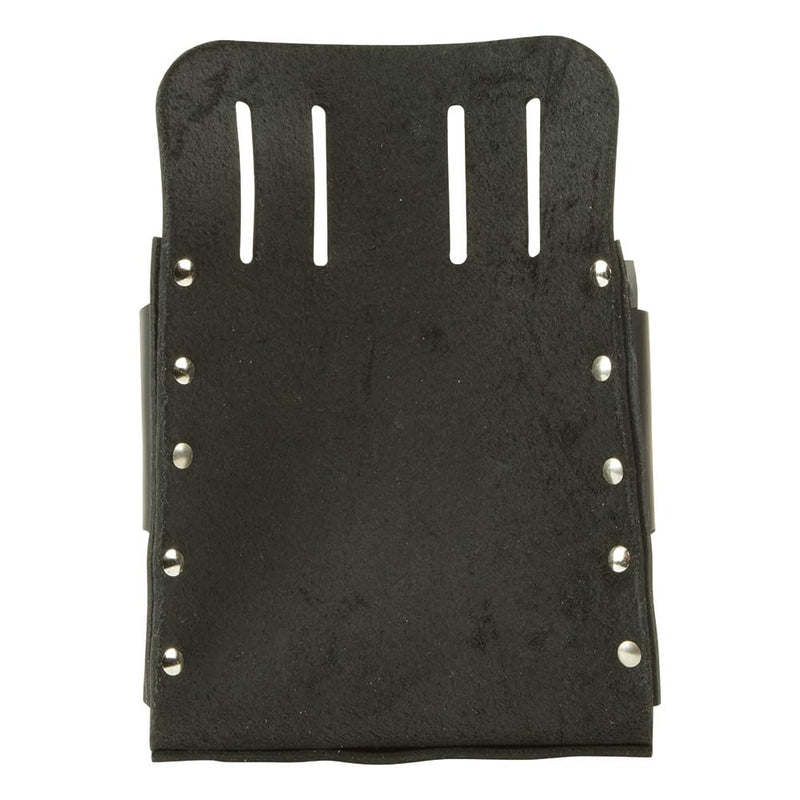Klein Tools 5126 Leather Tool Pouch with Knife Snap, 5-Pocket