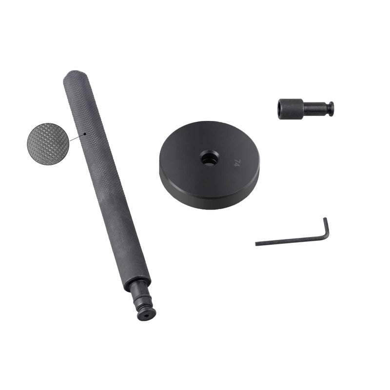 52 in 1 Custom Bushing Driver Set, Transmission Bushing Driver Removal Set Wheel Axle Bearing Race and Seal Installer Tool Kit Blue