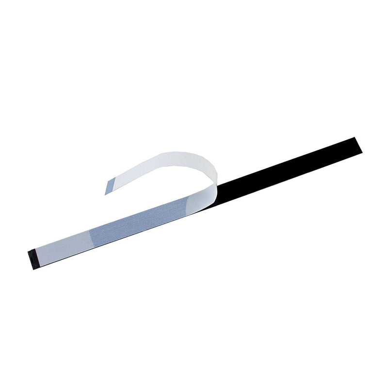 AwePackage Peel-and-Stick Tin Tie - 5-1/2 inch (Black, 500) Black
