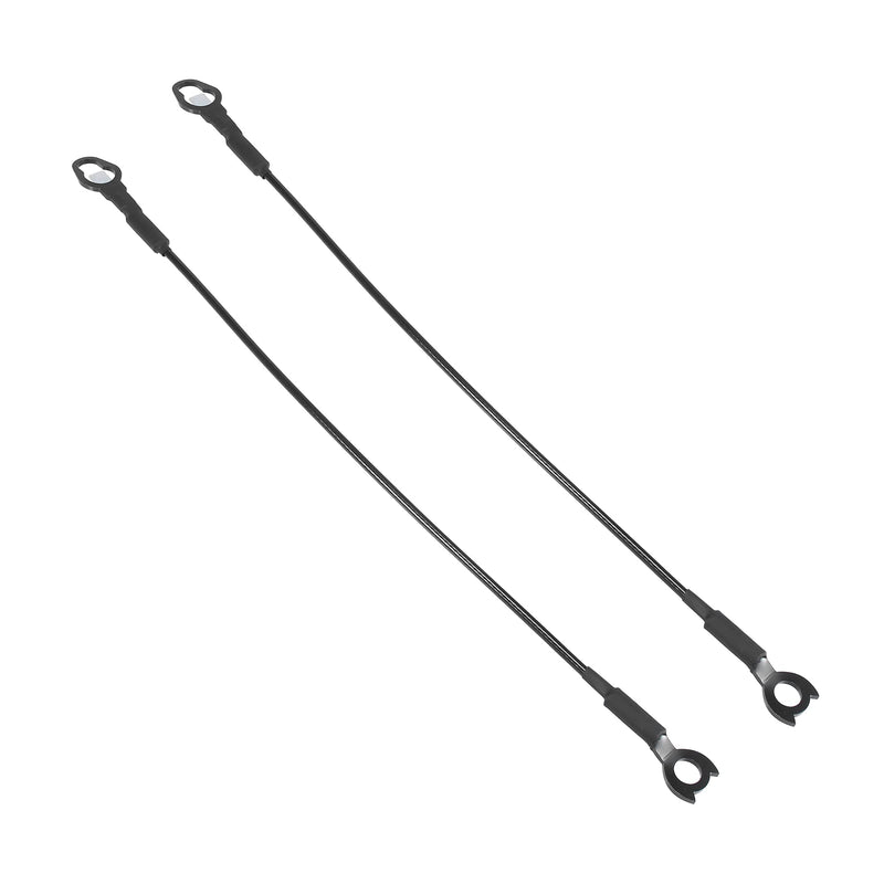 X AUTOHAUX Pair Rear Tailgate Cables Lift Gate Support Straps Pickup for Dodge for Ram 1500 2500 3500 55276074AC