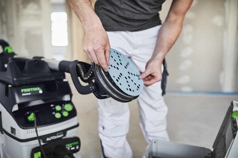 Festool Granat PLANEX 8-7/8-Inches (225mm) Diameter Abrasive Sanding Discs, 25-Pack (P80 Grit, 25, Count) Grain 80 P80 Grit / 25 pk