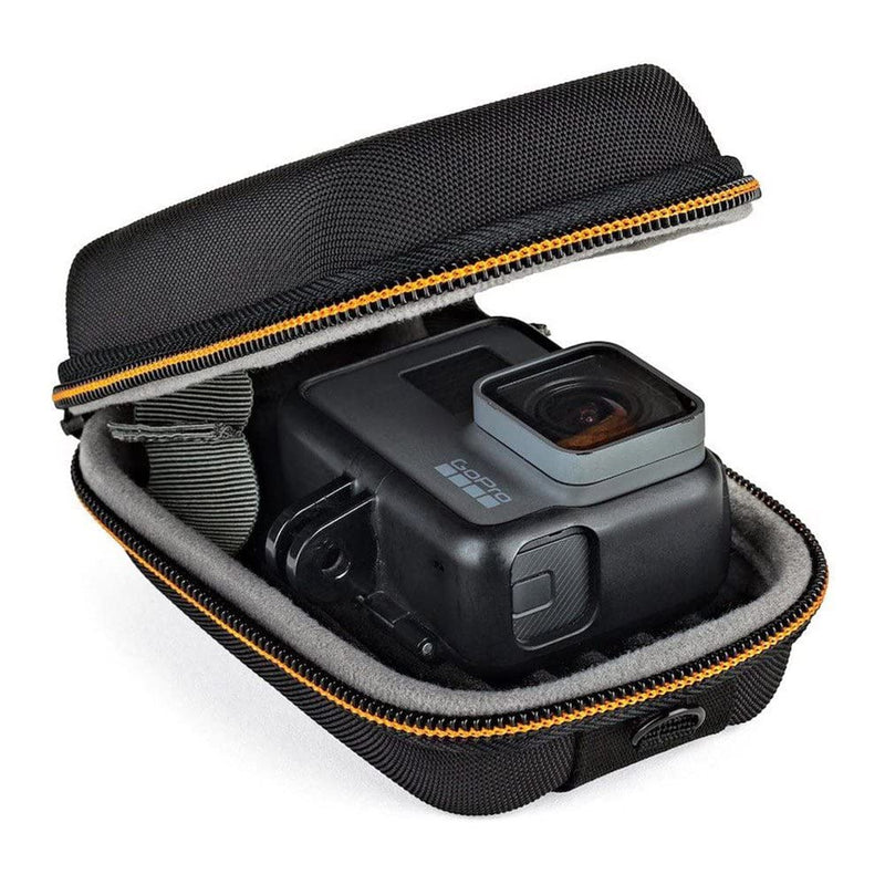 Lowepro Hardside CS 20 Case for Small CSC Cameras, Point-and-Shoot Cameras, Memory Cards & Accessories, 9.30 x 5.99 x 14.50 cm, Black