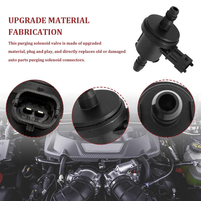 0280142500 Vapor Canister Purge Valve For Fiesta 2014-2019,For 2013-2018 Ford Escape,System Vacuum Valve Purge Solenoid For Ford Focus 2013-2018, 2015-2018 Lincoln MKC BV61-9G866-AA