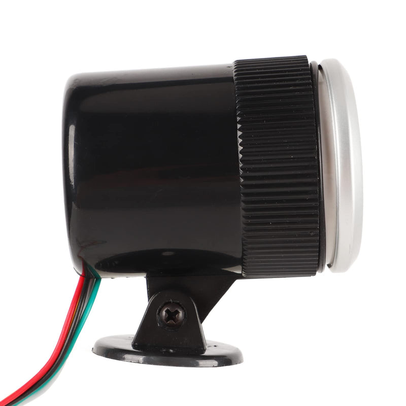 Pointer Tachometer,2in 52mm LED Tachometer Red Pointer White Dial Backlight for 1 4 6 8 Cylinder Gasoline Vehicles