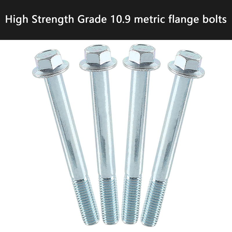 12pc Engine Stand Bolt Kit Stand Bolt Flange Compatible with LSX LS LS1 4.8L 5.3L 6.0L 6.2L LR4 LQ4 LS6 LQ9 L33 LS2 LH6 L92 L76 LY2 LY5 LY6 LC9 LFA LH8 LMG