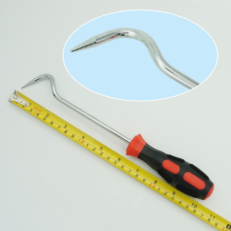 Hose Removal Hook Pick Set - 10" Hook, 8" Remover, Radiator Hose Puller Pack of 4 10 Inch 4pc