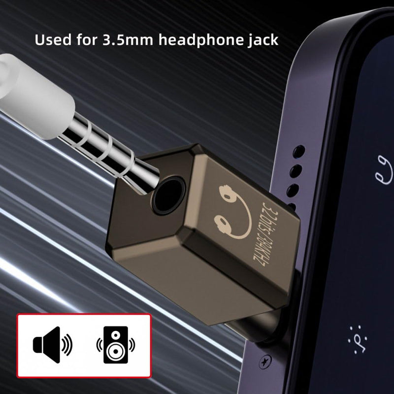 CY Audio Adapter Type C USB-C to DAC 3.5mm HiFi Audio AUX & MIC Sound Card 384kHz 32bit Adapter KT02H20 Compatible OMTP CTIA with Laptop Tablet Phone USB-C to DAC 3.5mm 384kHz