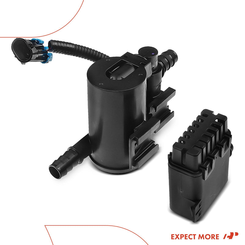 A-Premium Vapor Canister Vent Solenoid with Filter Compatible with Chevrolet Silverado GMC Sierra 1500 2500 3500 HD Classic 2004-2010, Replace# 10357992, 15077742