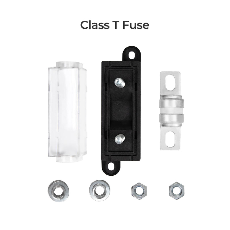 Renogy 150A Class T Fuse Holder 250V AC/DC Fuse Block for Inverter and High- Power Appliances in Marine Boats, Cars, Trucks, RVs