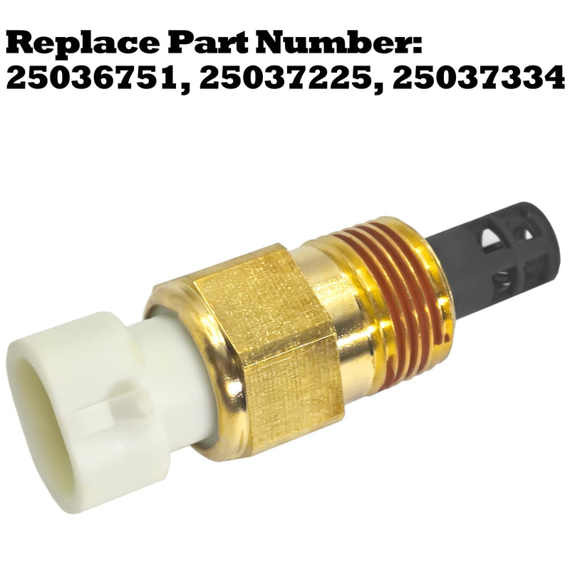 Air Temperature Sensor 25036751 with Connector Pigtail Harness - Air Temperature Sensor IAT/MAT/ACT Kit for GM 25036751 25037225 25037334