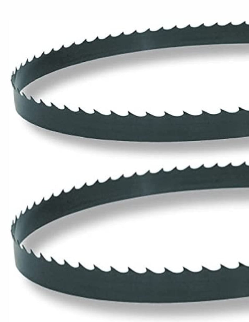 2 Pack - 99.75 X 3/8 X 14 TPI Flex Back Bandsaw Blades - Made in USA - Designed to Cut Wood, Plastic, Cork, Composition Board, Non-Ferrous Metal, Low Alloy Steel