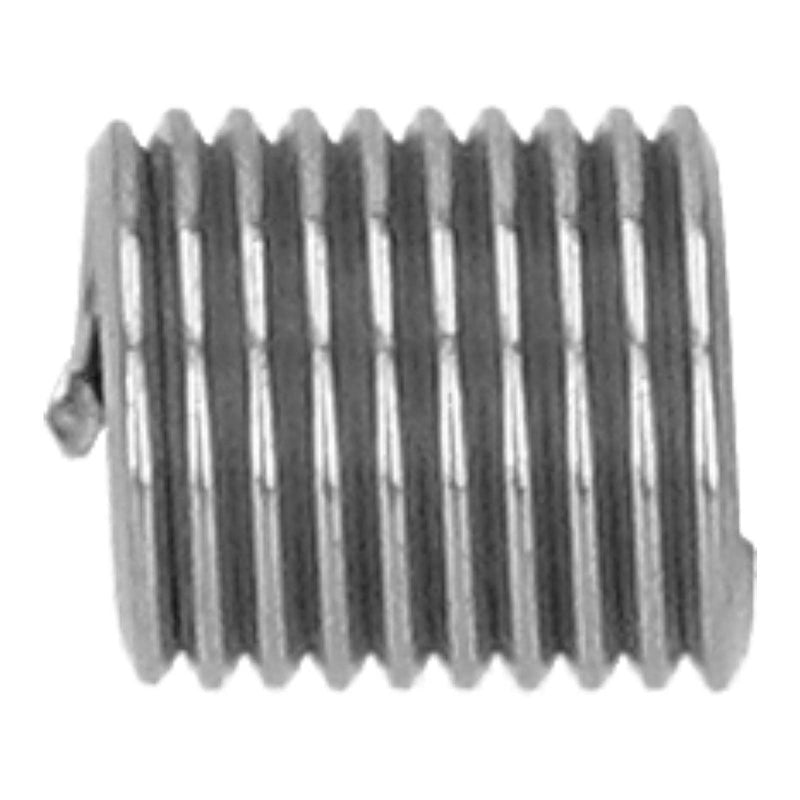 100 PCS Thread Repair Insert, M6 x 1 Helicoil Metric Thread Sleeves, Stainless Steel Wire Thread Sheaths with Different Length to Choose for Thread Repair(12mm) 12mm