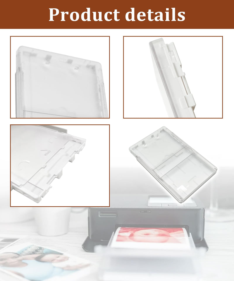 6 Inch Photo Printer Paper Input Tray | Fits for Selphy CP910 CP900 CP1000 CP1300 CP1200 CP1500 Photo Printer,100×148mm Postcard Size Holder, Stable Paper Feed