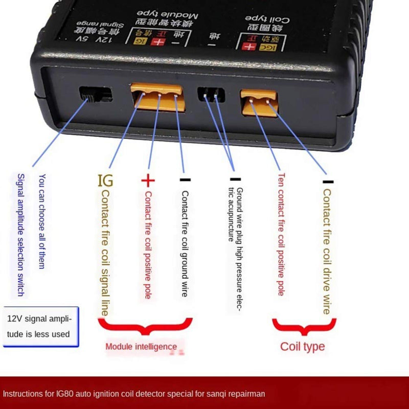 Durable Vehicle Tester Portable Test Measurement Tools for Car Ignition Coil