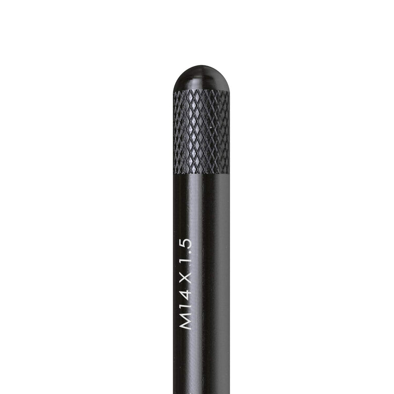 Wheel Hanger Alignment Pin Guide Tool - Metric 14x1.5 Threads - Wheel Lug Bolt Automotive Mechanic Tool Compatible with Audi Volkswagen Mercedes Benz Porsche - Black, M14x1.5 1