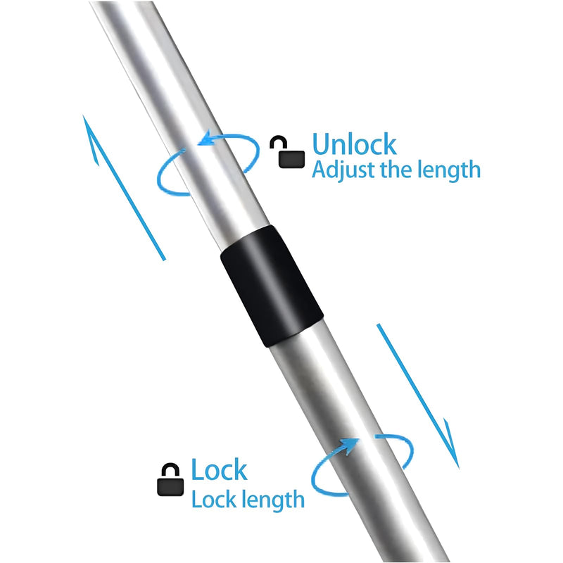 Boat Cover Support Poles,Height Adjustable Aluminum Telescoping Pole,Premium Boat Cover Support System 1 PCS