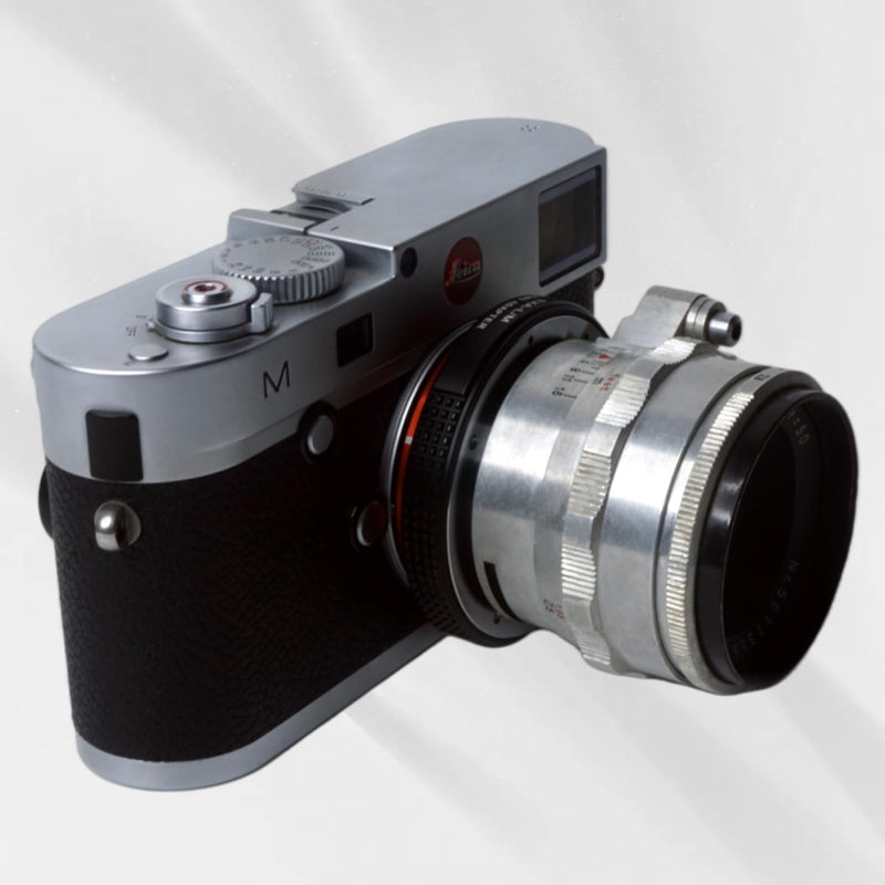 PHOLSY Lens Mount Adapter with 6-Bit Coding Compatible with Exakta (Not Compatible with Topcon) Lens to Leica M Mount Cameras Exakta to Leica M