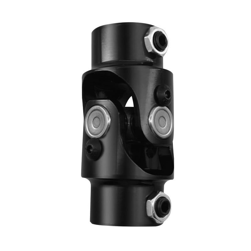 3/4 "DD x 3/4 "DD U-Joint Black Single Steering Shaft Universal Joint 35 Degree, Total Length:83 mm