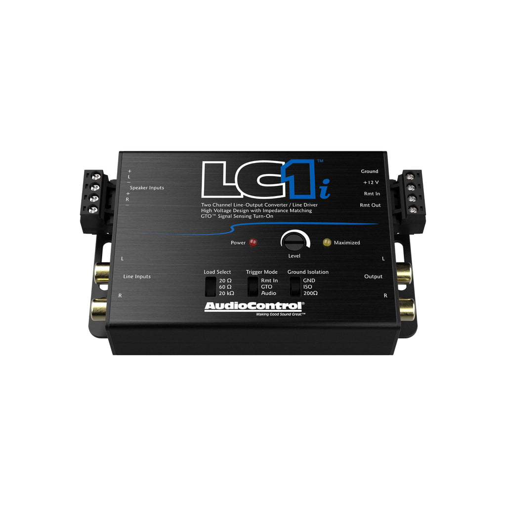 AudioControl LC1i Active 2-Channel Line Driver/Line Output Converter, Provides Input Signal to Add Amplifier to Factory Car Radio. Impedance Matching, Distortion Free