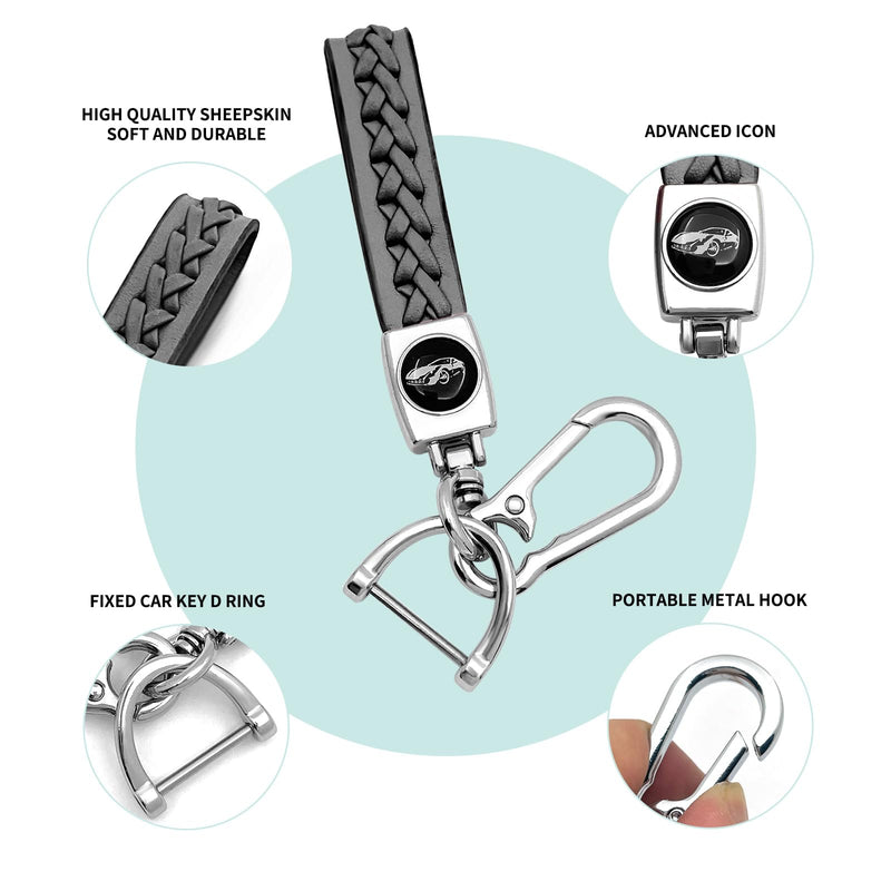 Creativity Suitable for Mercedes Benz key cover. Beautiful TPU Key Case Compatible with CLS CLK AMG ML C CL E S SL SLK G GLC GLE GLS M R Smart Remote Key (silver Combination) Key Case + Sheepskin Metal Key Chain(silver)
