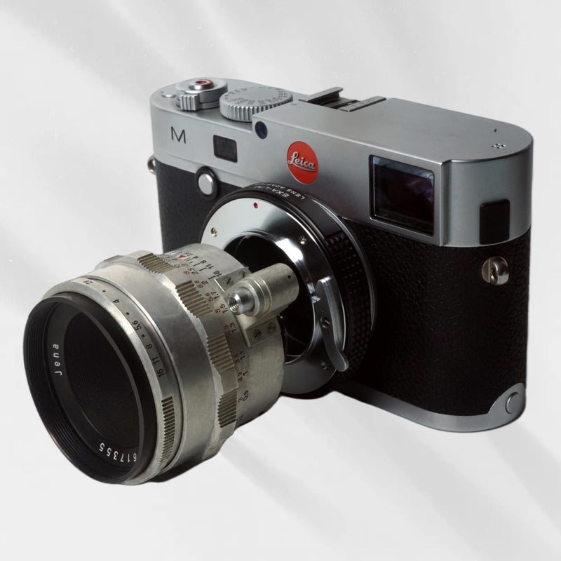 PHOLSY Lens Mount Adapter with 6-Bit Coding Compatible with Exakta (Not Compatible with Topcon) Lens to Leica M Mount Cameras Exakta to Leica M