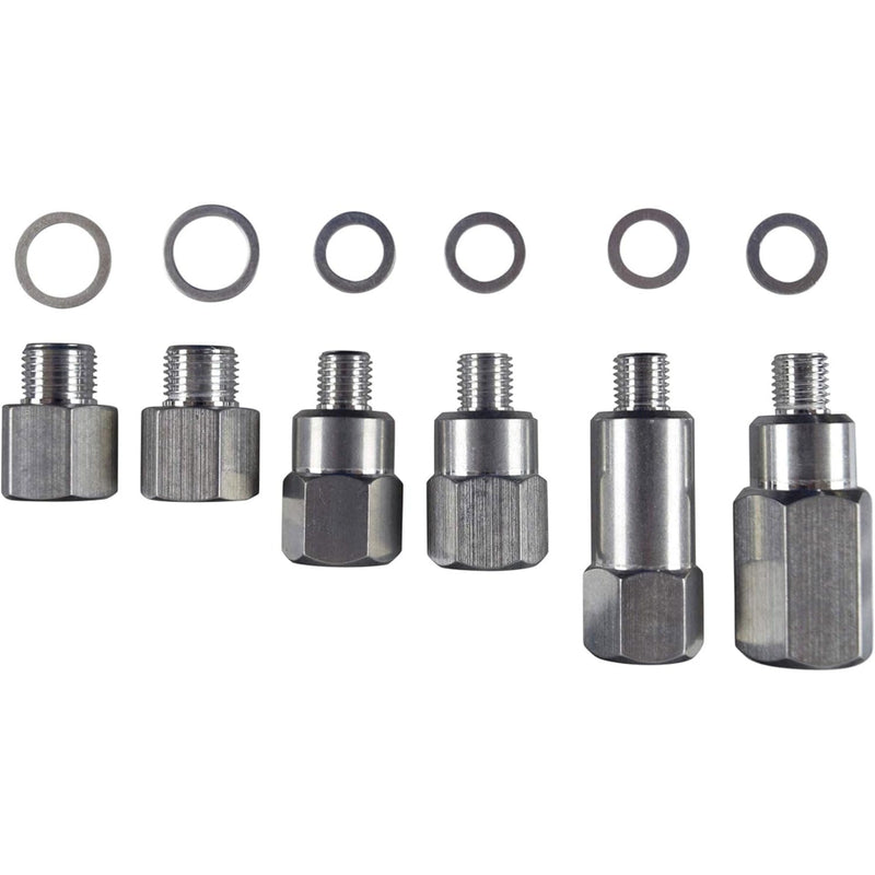 ICT Billet LS Master Adapter Set Engine Oil & Coolant Sensor Gauge 1/8 3/8 1/2 NPT LS1 LS3 Compatible with Small Block Big Block Chevy Chevrolet LS2 LQ4 LQ9 LS6 L92 L99 L33 LR4 551156