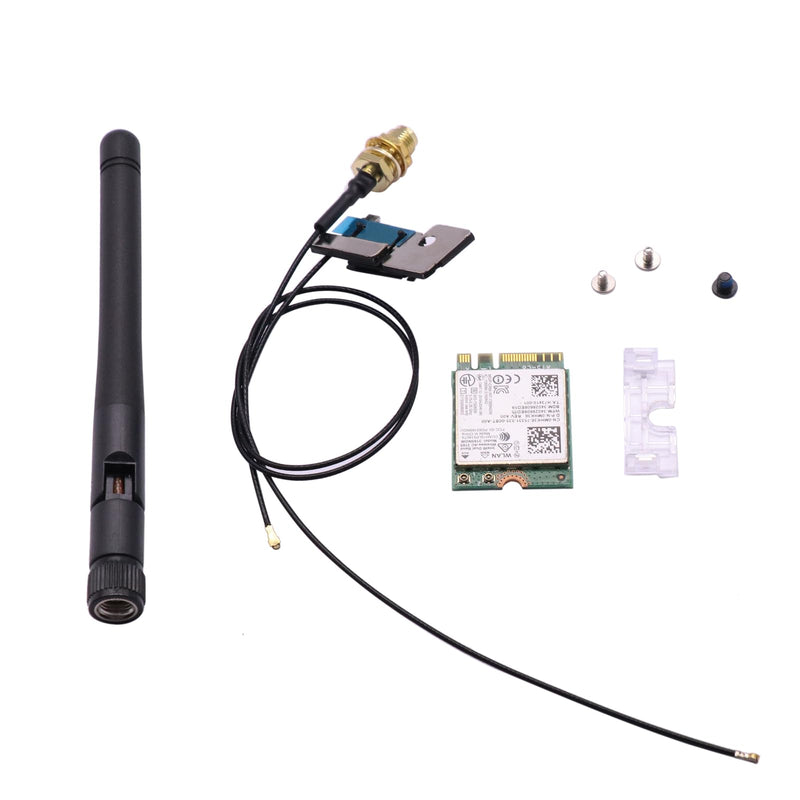 BestParts WiFi Card Wireless Antenna Cable KIT Replacement for Dell Optiplex 7050 7060 3060M 3070M 3690 Micro WiFi Cable Antenna 3165NGW