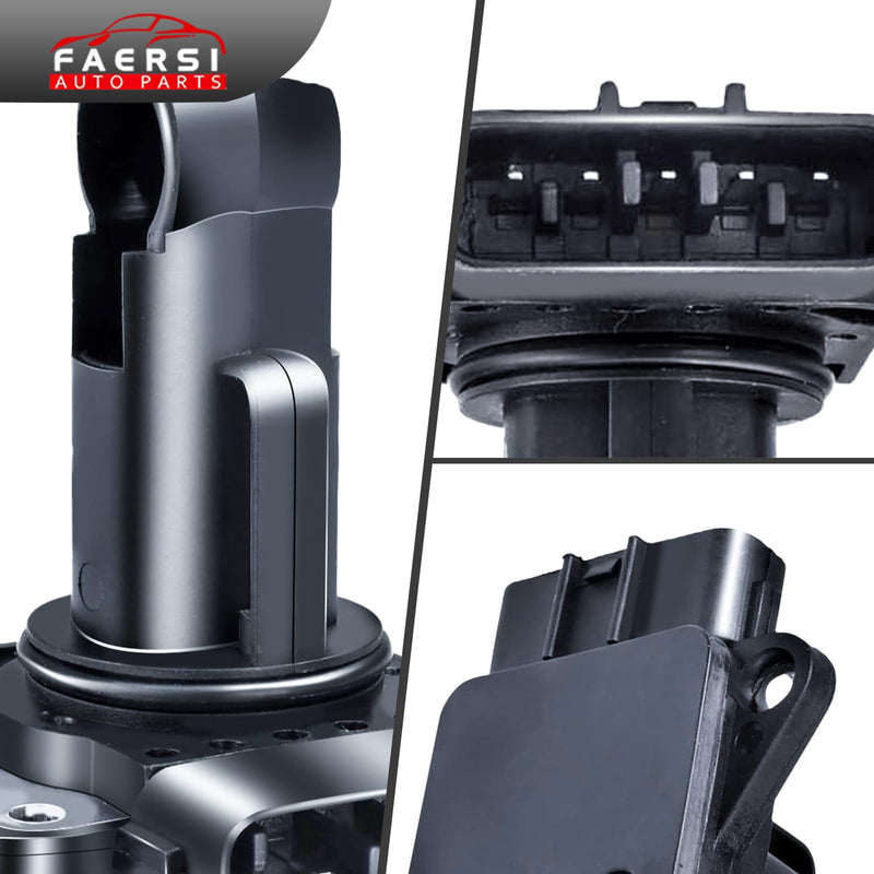 FAERSI Mass Air Flow Sensor Meter MAF 74-50009 AF10029 Replacement for 1999-2012 Mazda 3 5 6 MX-5 Miata Protege 1.6L 1.8L 2.0L 2.3L 2.5L L4 & Mazda 6 3.0L 3.7L V6 & Mazda RX-8 1.3L R2