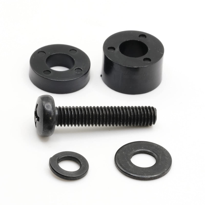 ReplacementScrews M6 30mm TV Wall Mount Screws - Universal Metric M6 Mounting Hardware Kit - Includes Washers and Spacers for M6 12mm to M6 30mm Installations. VESA Compatible - Any TV Brand.