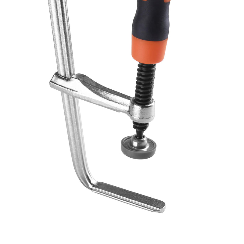 O'SKOOL Track F Clamp for 3/8" x 3/4" Double Cut Profile T Track, 6" Opening, 2-3/8" Throat, TTK020