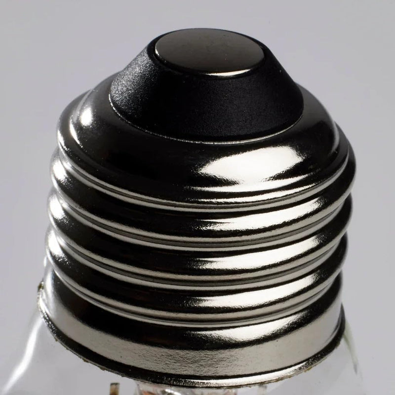 Satco 8 Watt ST19 LED Clear Vintage Style Light Bulbs - Medium Base - 3000K - 120 Volt - Soft White (6 Pack)