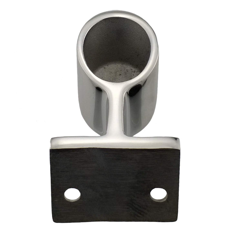NRC&XRC 316 Stainless Steel Hand Rail Fitting, 60° End-Right/Center/Front-Lift HandRail Fitting for7/8inch Tube OD Marine Boat Yacht 2PACK 60degree End-Right