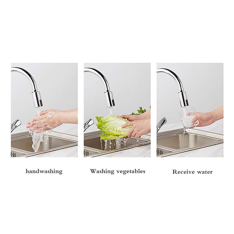 Touchless Faucet Adapter, Touchless Bathroom Faucet with Automatic Sensor, M22 M24 Tap Nozzle