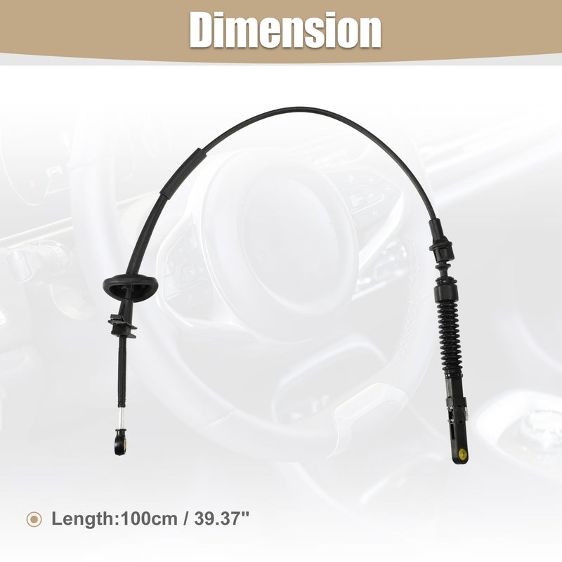 uxcell Automatic Transmission Shifter Cable Gear Shift Control Lever Selector Cable No.15268403 for Hummer H2 6.0L V8 2003-2007