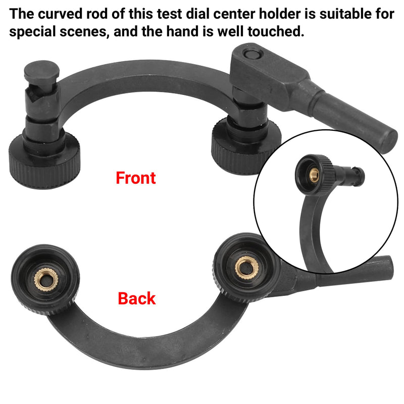 Dial Indicator Holder 8mm Adjustable Center Arc Support Stand for Precise Machinist Mechanics Gauges
