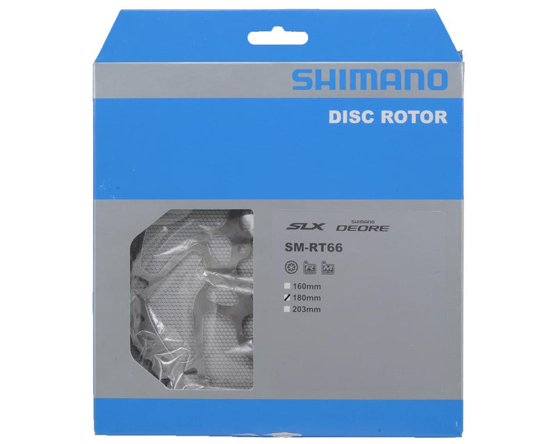 Shimano SM-RT66 SLX 6-Bolt Disc Brake Rotor (180-mm) 180-mm