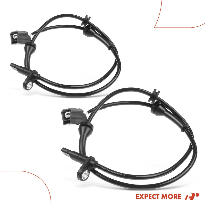 A-Premium 2PC Set Front ABS Wheel Speed Sensor Fits for Nissan Rogue 2016 2017 2018 2019 2020, Sport Utility - Front Driver and Passenger Side, Replace# 47910-4BA0A, 47910-4CL0A Pack of 2