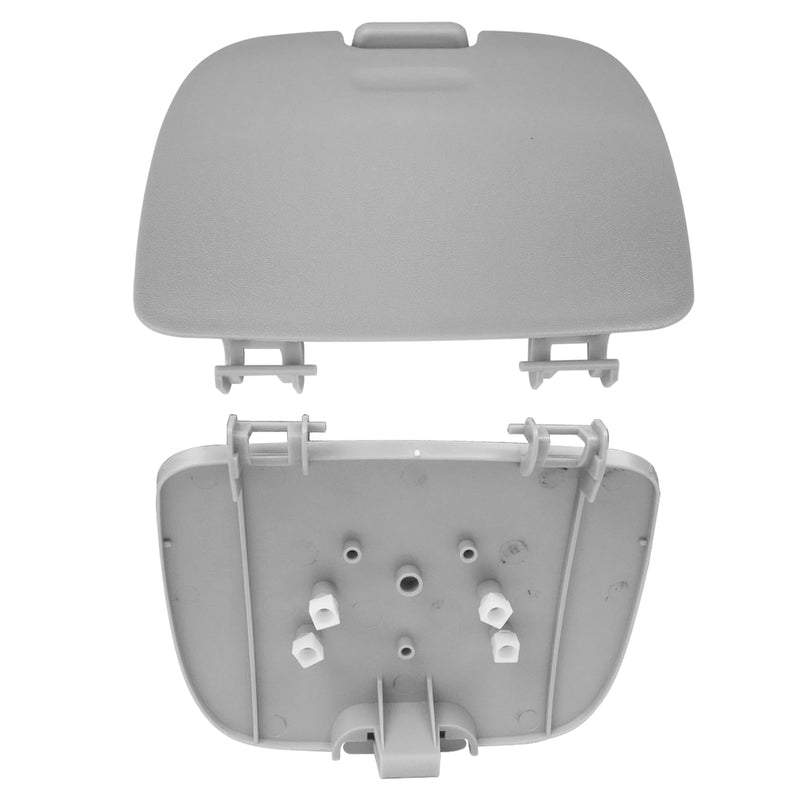 Compatible with Ford Super Duty Overhead Console Door F250 F350 F450 F550 2002 2003 2004, Replace for 2C3Z7811586CAB Garage Door Opener Bin, F350 Overhead Sunglasses Bin Door - Grey