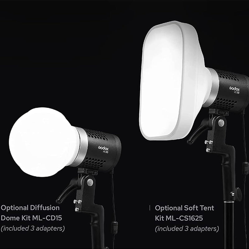 Godox Diffuser ML-CD15 Flash Diffuser Kit - Portable and Versatile Lighting Accessories for Round and Square Speedlights