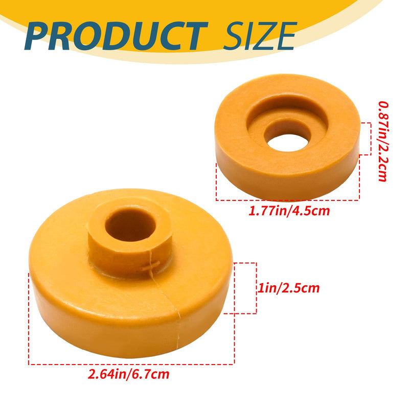 2Pcs 33526754123 Rear Upper Shock Mount Bushing, Replacement for Mini Cooper 2002-2014, Replaces 33526754124