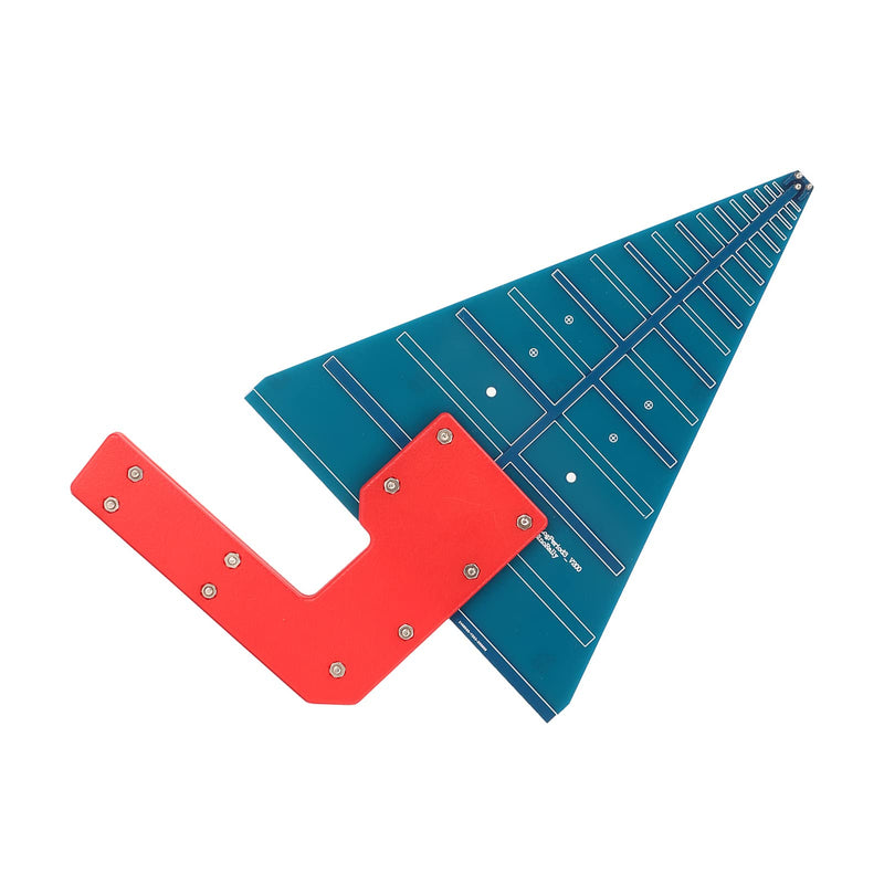 UWB Antenna, High Gain Directional 10dB Gain PCB Ultra Wideband Antenna for Multi Frequency Coverage with Simple Design for SMA K